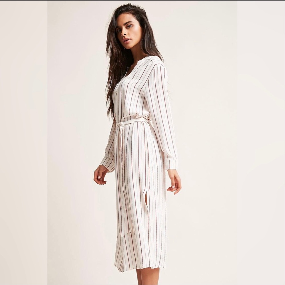 Stripe Duster Jacket - Picture 2 of 4